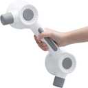 TAILI Grab Bars for Bathtubs and Showers, Super Strong Adhesive Grab Bar for Seniors, Bathroom Safety Grip for Microcrack Tile, Shower Handles Rails for Elderly,Drill-Free Waterproof(350 lbs Capacity)