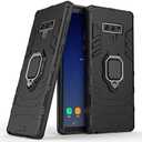 LuluMain Compatible with Galaxy Note9 Case, Metal Ring Grip Kickstand Shockproof Hard Bumper (Works with Magnetic Car Mount) Dual Layer Rugged Cover for Samsung Galaxy Note 9 (Black)
