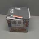 2L Clear Simmer Potpourri Pot with Lid 67OZ Glass Saucepan with Cover Glass Pots Set for Cooking On Stove Handmade Glass Cookware Set Cooktop Safe for Milk,Pasta Noodle, Soup (2.1 Quarts)