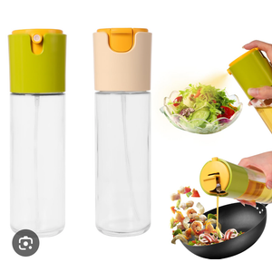 MKHS 2 pcs, 10oz, Olive Oil Dispenser, 2in1.