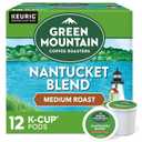 Green Mountain Coffee Roasters Nantucket Blend Keurig Single-Serve K-Cup Pods, Medium Roast Coffee, 12 Count (EXP 09/30/26)