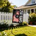 250 Anniversary Garden Flag Double-Sided 12x18 Inch