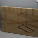 Walking Pad, Under Desk Treadmill with Incline for Home Office 2.5HP Portable Walking Treadmill with 265 Lbs Weight Capacity Walking Machine, Remote Control, LED Display (Black Orange)