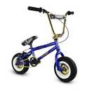 Fatboy Mini BMX Bike for Kids and Adults – 10" Tire BMX Bicycle, Sturdy Steel Frame, 1-Pc & 3-Pc Crank Options (Stunt-Blue Angel)