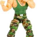 Jada Toys Street Fighter II Guile Action Figure 1:12 Scale, 6" Tall, Interchangeable Heads, Hands & Accessories