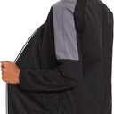 LAZAWG Women Sauna Suit Sweat Shirt Long Sleeve Sweat Jackets for Fitness Gym Running Exercise Slimming (Small, Zip Black)