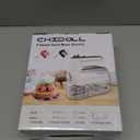 5-Speed Electric Hand Mixer, 800W Handheld Mixer with Turbo for Baking & Cooking, Kitchen Food Mixer with Storage Case & 6 Stainless Steel Attachments (2 Beaters, 2 Dough Hooks, 2 Whisks)-White