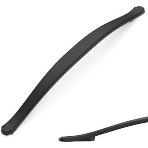 Asidrama 10 Pack 7.5 Inch(192mm) Matte Black Kitchen Cabinet Handles Cabinet Pulls Kitchen Cabinet Hardware for Cupboard Drawer Pulls