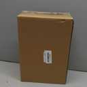 CubesLand Toilet Paper Storage Organizer Basket, Scalloped Decorative Baskets for Over Toilet Shelves, Wicker Small Basket Perfect for Home Countertop Storage & Decor, Living Room Shelf Decor, Neutral