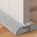 fowong Door Draft Stopper 32 Inch Adjustable Draft Stopper for Bottom of Door, Soundproofing 30" to 32" Noise Blocker Seal Large Gap up to 1.7"", Easy to Install, Grey