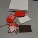 5 Pieces Christmas Farmhouse Tiered Tray Decor 3 Faux Books Bundle with Twine Christmas Tiered Tray Decor Hot Cocoa Decor Warm Tabletop Wooden Block Sign Candy Holiday Centerpieces