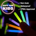 JOYIN 72 Pcs Easter Eggs with 72 Mini Glow Sticks for Kids Glow-In-The-Dark Basket Stuffers Fillers Gift, Easter Egg Hunt Game Party Favors Decorations Supplies, Classroom Prizes