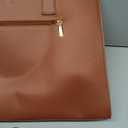 LOVEVOOK Laptop Tote Bag for Women,15.6 Inch Waterproof Computer Bags Women Business Office Work Bag Briefcase, Brown