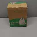 TYPLASTICS FleTex Tall Kitchen 13 Gallon Drawstring Trash Bags, 300 Bags, 24in x 27in, Unscented, White, Wholesale Pack (Heavy Duty, 300 Count)