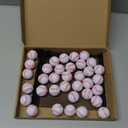 40 Pcs Mini Foam Baseballs 1.18 Inch Stress Balls with Drawstring Mesh Bag Baseball Party Favors Soft Foam Mini Sport Ball for Anxiety Relief Relaxation Part