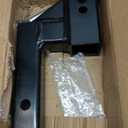 864122 Trailer Hitch Riser 2 inch Receiver Hitch Extension with 4-1/4 inch Rise/Drop, Solid ShankHitch Pin Kit Included