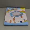 Toddlers Toys Ages 1-3, Magnetic Drawing Board, Doodle Board Pad Learning and Educational Toys for 18 Months Baby, 1-3 Yr Kids Birthday Gifts - Dark Blue