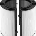 360 Combi Glass HEPA Carbon Air Purifier Filter for Dyson TP09 TP07 TP06 TP7A TP7B TP4A TP4B Purifying Fan, 2-in-1 H13 True HEPA Compatible with Dyson Tower Purifying Fan