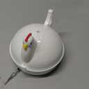 Microwave Egg Boiler, 4 Eggs Boiler Cooker Microwave Egg Steamer, Microwave' Eggs Boiler with Lid for Soft/Hard Boiled Eggs' Microwavable Egg' Poacher Cooking Kitchen Tools (COLOR:White)