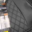 LUCKYMAN CLUB Tacoma Full-Set Seat Covers P04-HY-24, Fit Tacoma 2024 2025 2026 Double/Crew Cab Only, with Faux Leather (Full Set, Black)