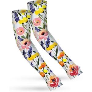 3 x ShinHye UV Cooling Sleeves Gardening Sleeves UV Protection Anti-Scratch Sun Protection Arm Sleeves for Garden Outdoors