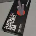 FitBeast Flex Therapy Bar, Tennis Elbow Therapy Bar - Ideal for Relieve Tendonitis Pain & Improve Grip Strength, Fitness Resistance Bar for Golfers Elbow & Tendinitis, Twist Bar for Physical Therapy (3 Piece Set - Red Green Blue)