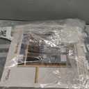 Criusia Bed Sheet Organizers and Storage, 8 Pack Foldable Linen Closet Organizer Box  Bedding Holder for Sheet Set (King/Queen Sizes), Duvet Covers, Blankets (Grey)