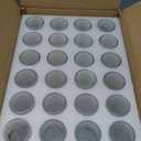 Hewory Cylinder Glass Bud Vases: Set of 24 Small Clear Skinny Single Flower Vase for Centerpieces  Minimalist Bulk Vases for Wedding Birthday Bridal Shower Party Events Table Decor, 5.91"(H)×1.8"(D)