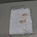 Women's Sleeveless Crew Neck Bodysuit Top Sexy Slim Summer Stretch Tank Top (White, XS)