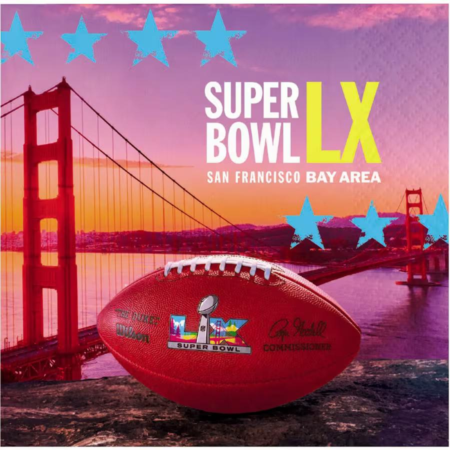 Super Bowl LX Napkins (Large) 2Pack