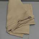 NICETOWN Blackout Room Darkening Curtains - Home Decoration Light & Noise Reducing Thermal Insulated Window Draperies with Rod Pocket Top (Biscotti Beige, Set of 2, 42 inches Wide x 36 inches Long)