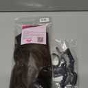 Clip in Hair Extensions, 6 PCS Natural & Soft Hair & Blends Well Hair Extensions, Dark Brown Long Wavy Hairpieces (24inch, 6pcs, Chocolate Brown)