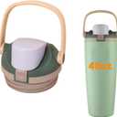 Replacement Lid Compatible with Owala FreeSip Sway 30oz 40oz Water Bottle (Army Green, For Owala Sway 40oz)