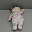 Douglas Isabelle Rainbow Stripe Soft Baby Doll
