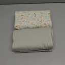 KeaBabies 2-Pack Organic Crib Sheets for Boys, Girls - 52x28 Fitted Crib Mattress Sheet Neutral, Breathable Jersey Cotton Cover for Baby Bed, Toddler Mattress, Soft & Cute Prints (Foxtrot)