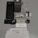 Keyless Entry Smart Door Lock with Code Electronic Fingerprint Keypad Deadbolt Lock for Front Door, Built-in WiFi, App Remote Control, Alexa & Google Voice Control, IP54, 10 Months Battery, Auto Lock (Black)