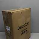 Decroom Goose Feather Down Fiber Pillows Queen Size Set of 2, Soft Pillows for Luxury Hotel Quality Gusseted Pillow 2 Pack, Bed Pillows for Sleeping, Breathable, Fluffy for Side, Back Sleepers