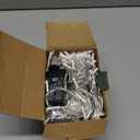 196FT 600 LED White Christmas Lights, Timer & Memory Function, 8 Modes Christmas String Lights Plug in Fairy Lights for Xmas Tree Holiday Garden Party Decor