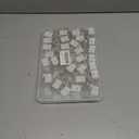 2 x 36 Pack Fairy Lights Battery Operated, 3 Speed Modes, Extra 40 Batteries for Replacement, 7Ft 20 LED String Lights, Waterproof Copper Wire, Twinkle Firefly Lights for Christmas Decorations,Colorful (Multicolor)