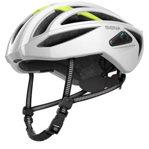 Sena R2 / R2 EVO / (Alexa Built-in) only R2X, Smart Bluetooth and Mesh Intercom Communications Road Cycling Helmet. medium