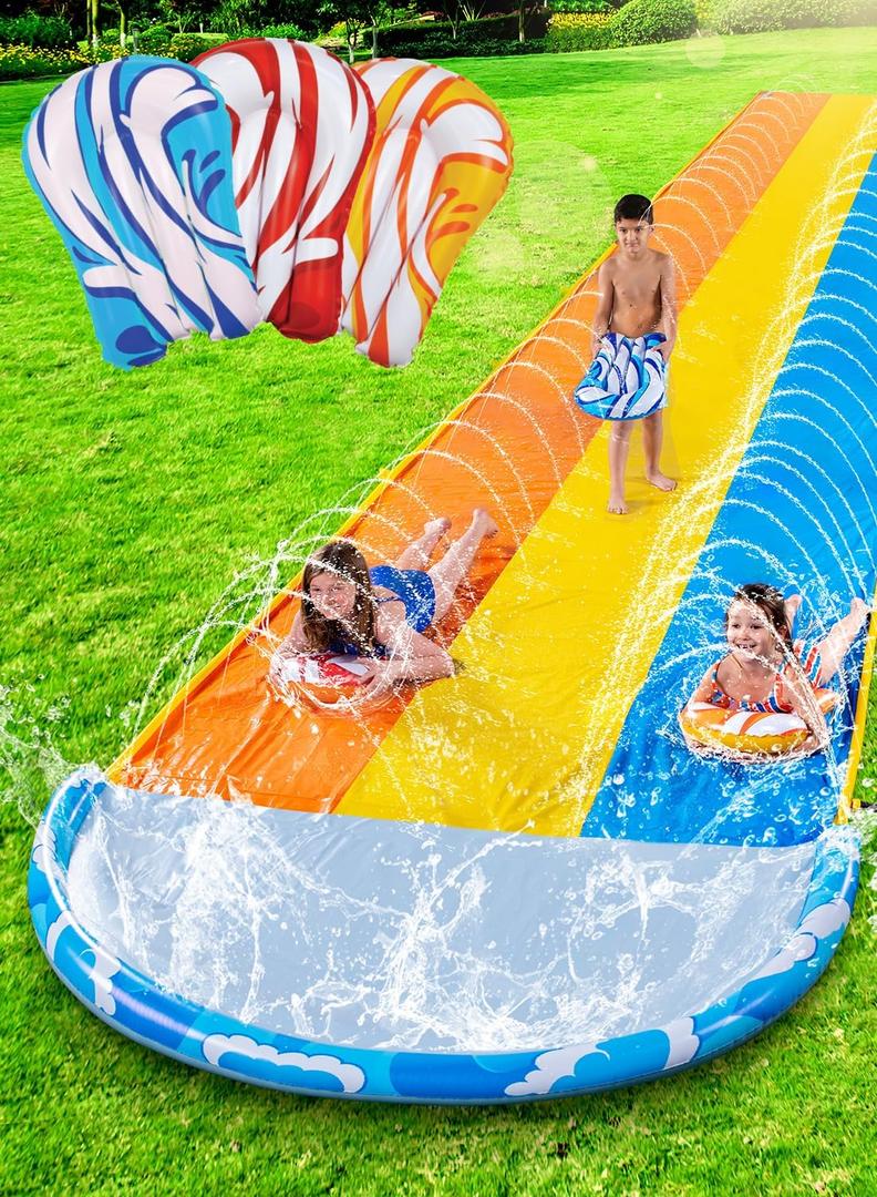 JOYIN 22.5ft Triple Water Slide