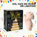 popgiftee Happy Birthday Gift Bag with Shopping Handle for birthday, 17.72x10.24x19.69inch