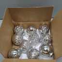 ITART Mercury Ball with Timer Lighted Christmas Balls Garland Battery Operated 10pcs 3.15Inch Globes for Xmas Tree Décor Mantel Fireplace Wedding Party Indoor Lighting