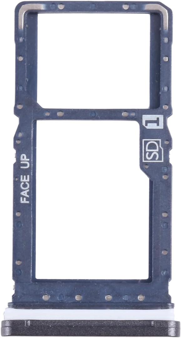 ZYGX WWHG for Motorola Moto G Play 2021 SIM Card Tray + Micro SD Card Tray (Color : Black)
