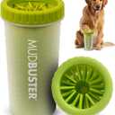 Dexas MudBuster Portable Dog Paw Cleaner, Green Large Paw Cleaning Solution for Premium Pet Supplies