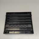 Locker Organizer Shelf Adjustable Width and Height, Ideal Locker for School, Office, and Gym Lockers (Black)