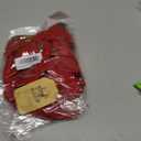 12 Pcs Bows 6 Inch, Christmas Tree Decorations Xmas Garland Ties, Gift Package Party Wedding Bow Ornaments (Red)