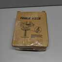 Table Vise, 3" Bench Vise Universal Rotate 360 Work Clamp-On Vise, Table Vice clamp With Multifunctional Jaw for Woodworking, Drilling, Sawing, Metal Working