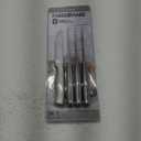4-Piece Stamped Stainless Steel Steak Knife Set