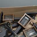 20 Lumens 2-Tone Bronze and Wood LED Outdoor Solar Landscape Path Light Set with Vintage Bulb 4-Pack